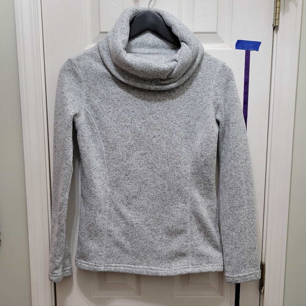 Mountain Warehouse Cozy Light Gray Women's Cowl Neck Sweater